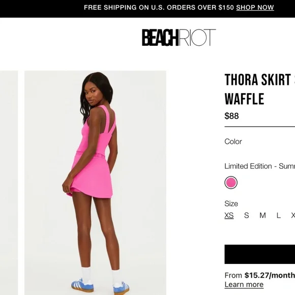 Beach Riot NWT Thora Skirt Sunshine Haze - Picture 8 of 8